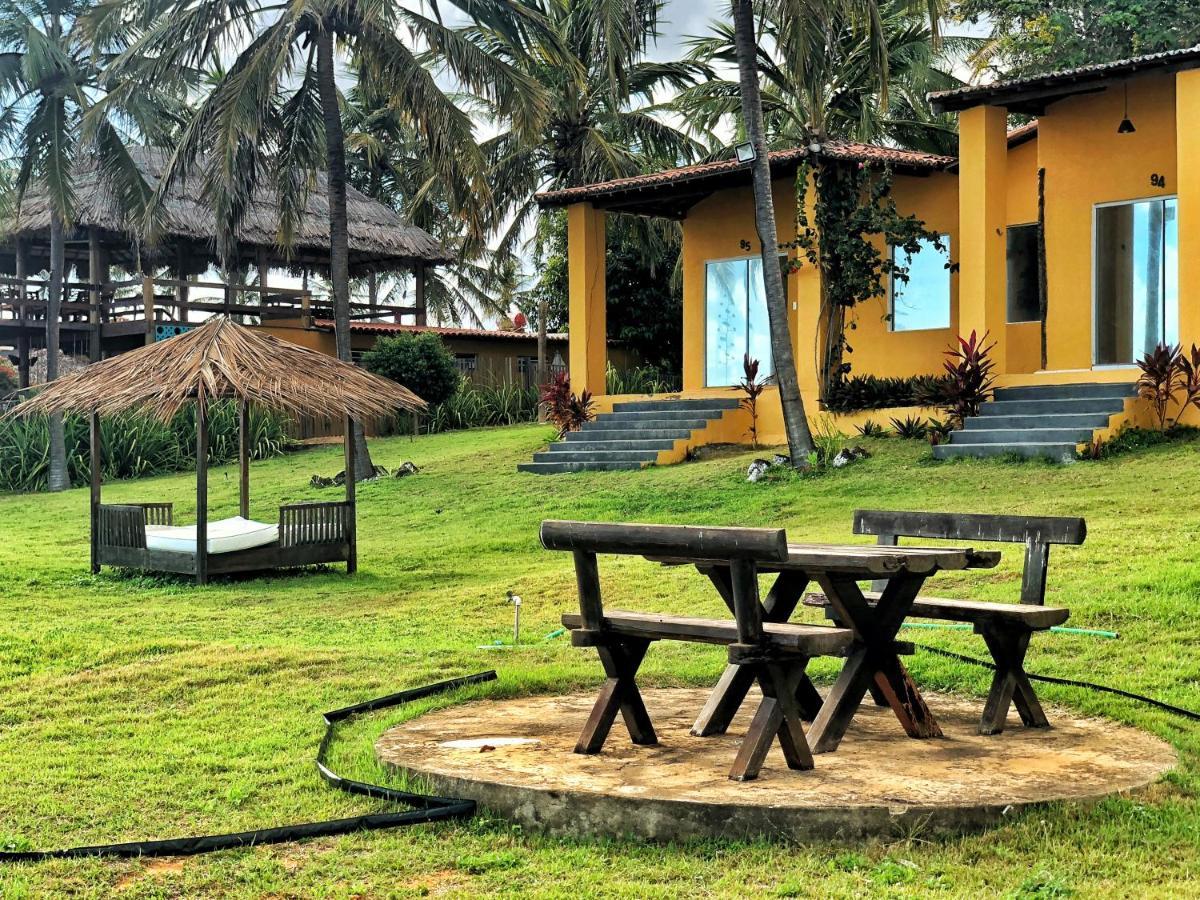 Enseada Dos Mares Beach Bungalows Сао Мигел до Гостосо Екстериор снимка